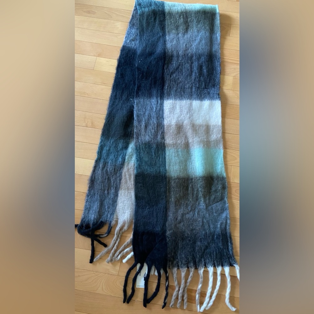 ALTER BROOKLYN - SUPER SOFT FRINGE SCARF - 90” LONG x 14” WIDE